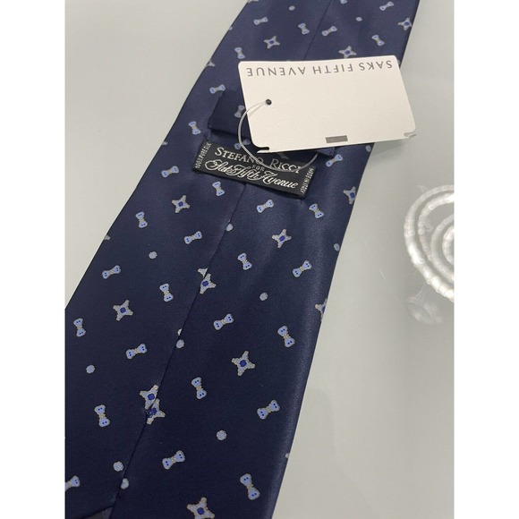 NWT STEFANO RICCI Luxury Collection Made in Italy Heavy Silk Neiman-Marcus Tie - Picture 2 of 3